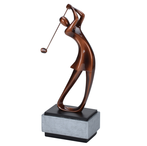 Modern Golf Trophy -Female