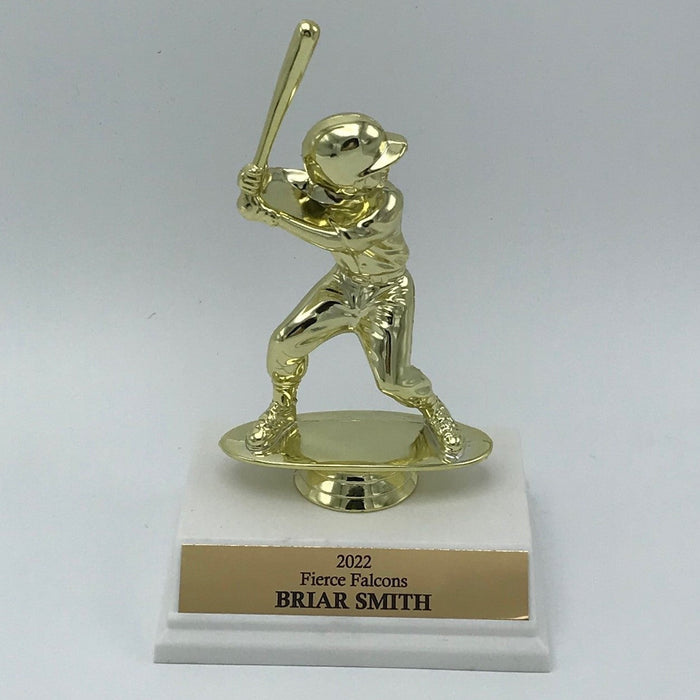 Boy Junior Baseball Trophy