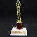 Girl Junior Basketball Trophy with 2" Column