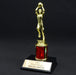 Girl Junior Basketball Trophy with 2" Column