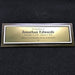 Cast Aluminum Bronze or Black Color Sign Holder 3X9 inch