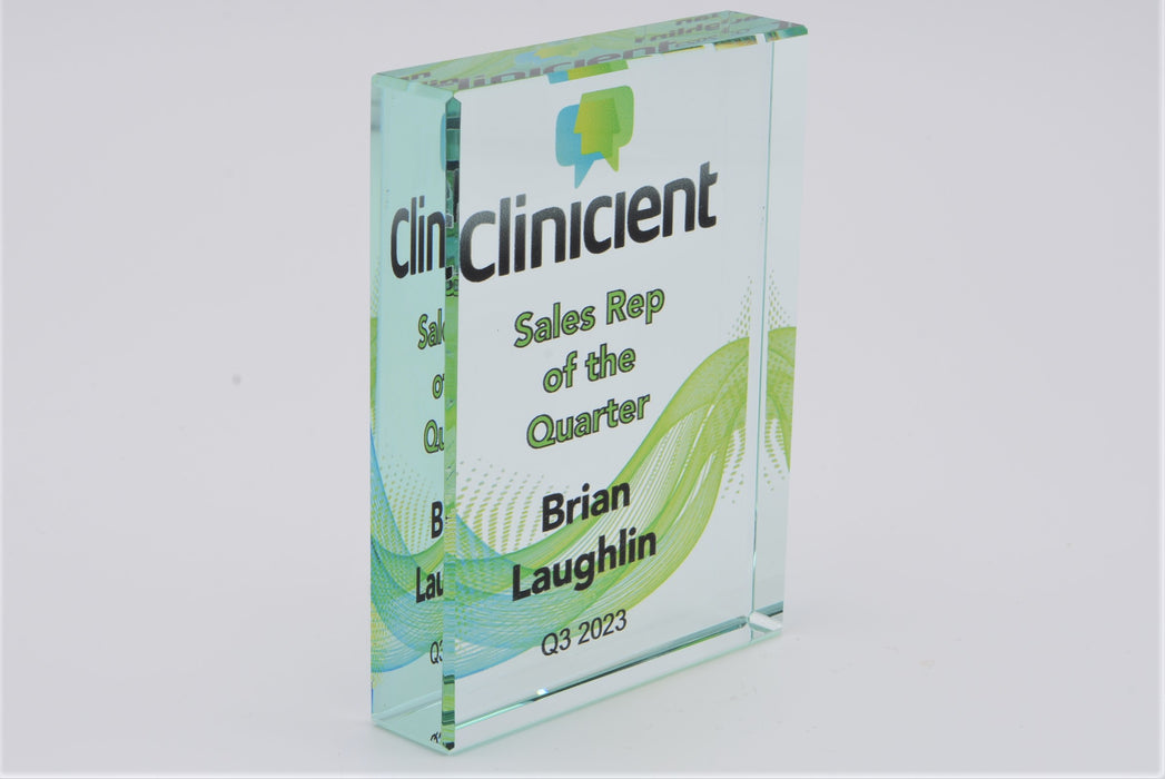 Glass Paperweight