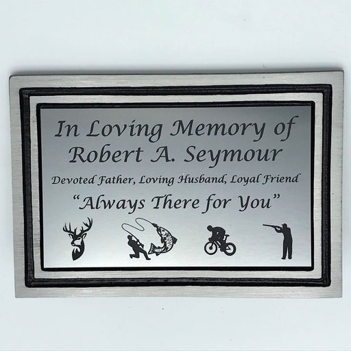 Cast Aluminum Sign with Stake