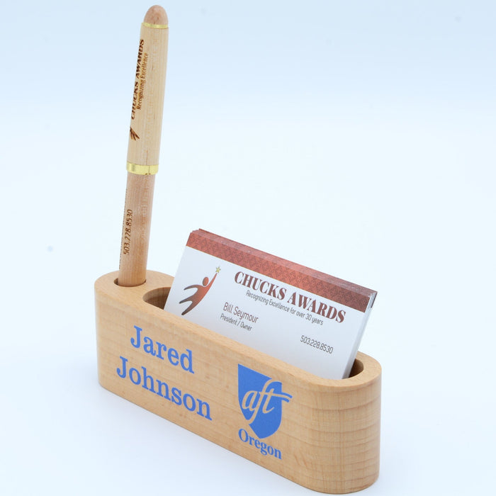 Business Card & Pen Holder