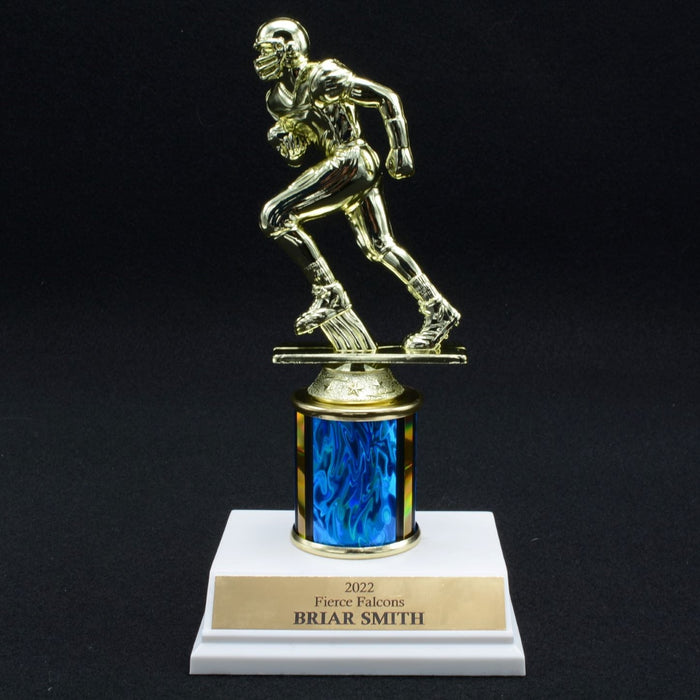 Junior Football Trophy with 2" Column