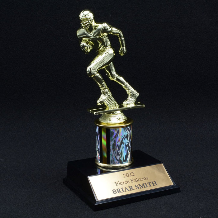 Junior Football Trophy with 2" Column