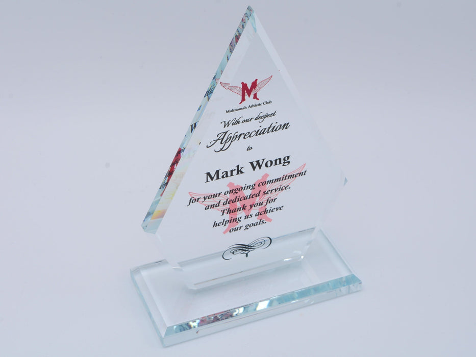 Diamond Crystal Award on Crystal Base