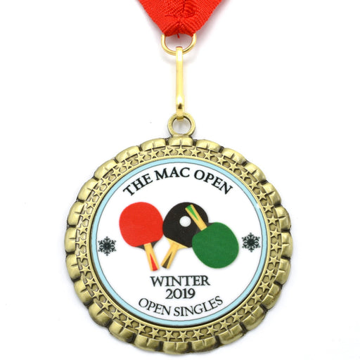 2" Disc Insert Medal