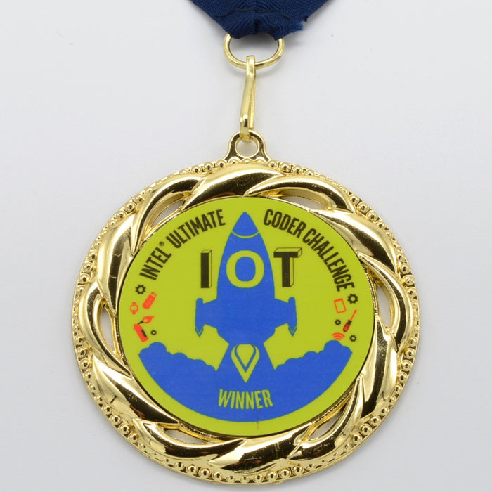 2" Disc Insert Medal