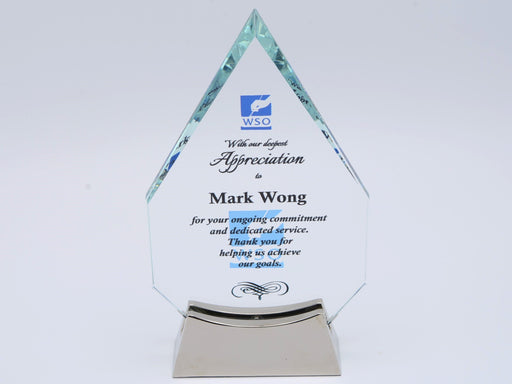 Diamond Glass Award in Full Metal Base