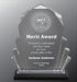 Silver Faceted Impress Acrylic Award