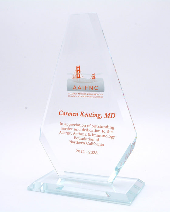 Grand Tower Award Clear Glass