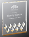 Gold Diamond Mirage Acrylic Award