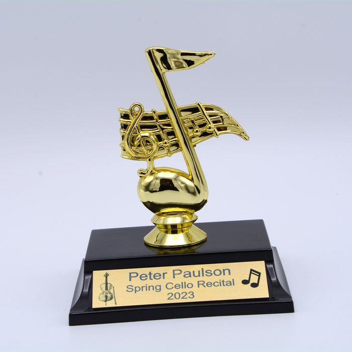 Music Note Trophy