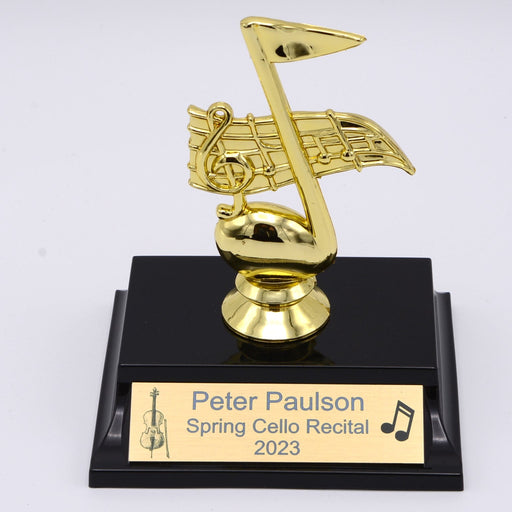 Music Note Trophy