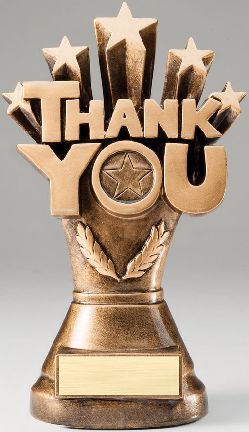 Thank You Resin Trophy