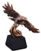 Eagle Soaring Trophy Resin