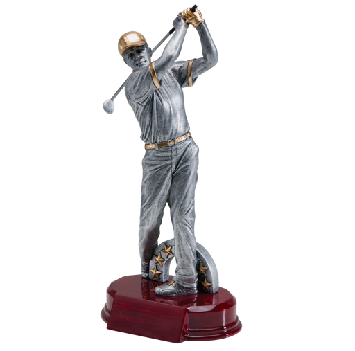 Golf Swing Resin Trophy 