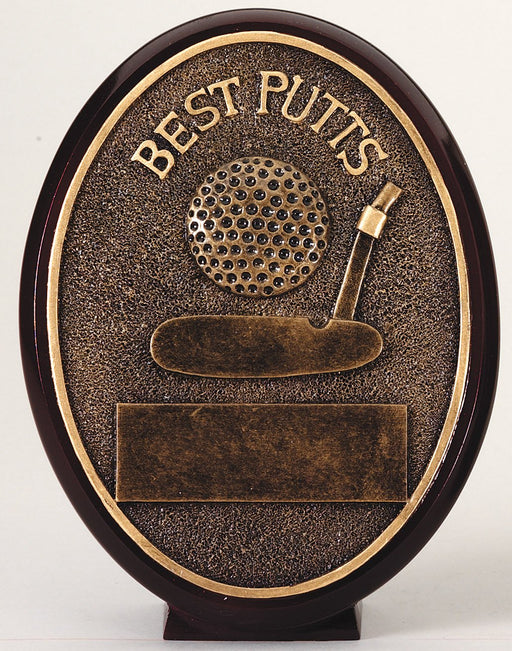 Best Putt Golf Trophy Resin