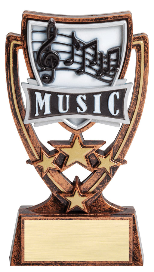 Four Star Music Colored Resin Trophy