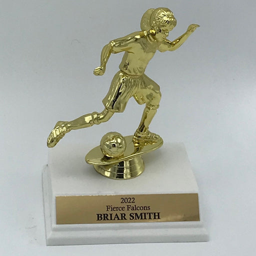 Girl Junior Soccer Trophy