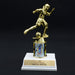 Girl Junior Soccer Trophy with 2" Column