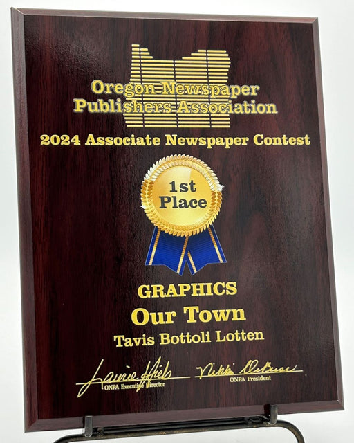 Economy Cherry PB Plaque with Full Color Printing
