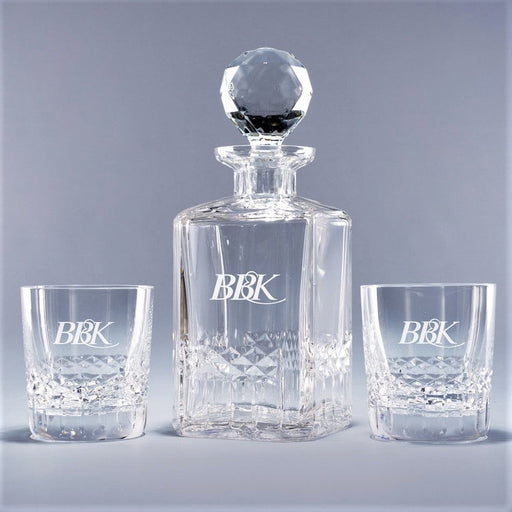 Exception 3- Piece Crystal Decanter Set