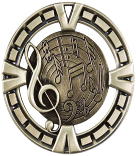 2-1/2" BG Music Medals