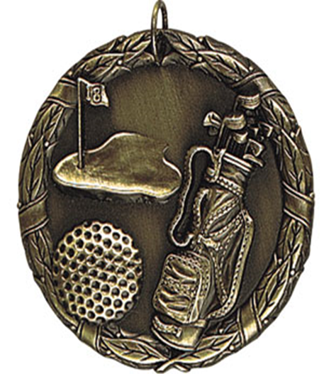 2-1/2" XR Golf Medals