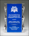Acrylic Award with Jewel Accent Edges