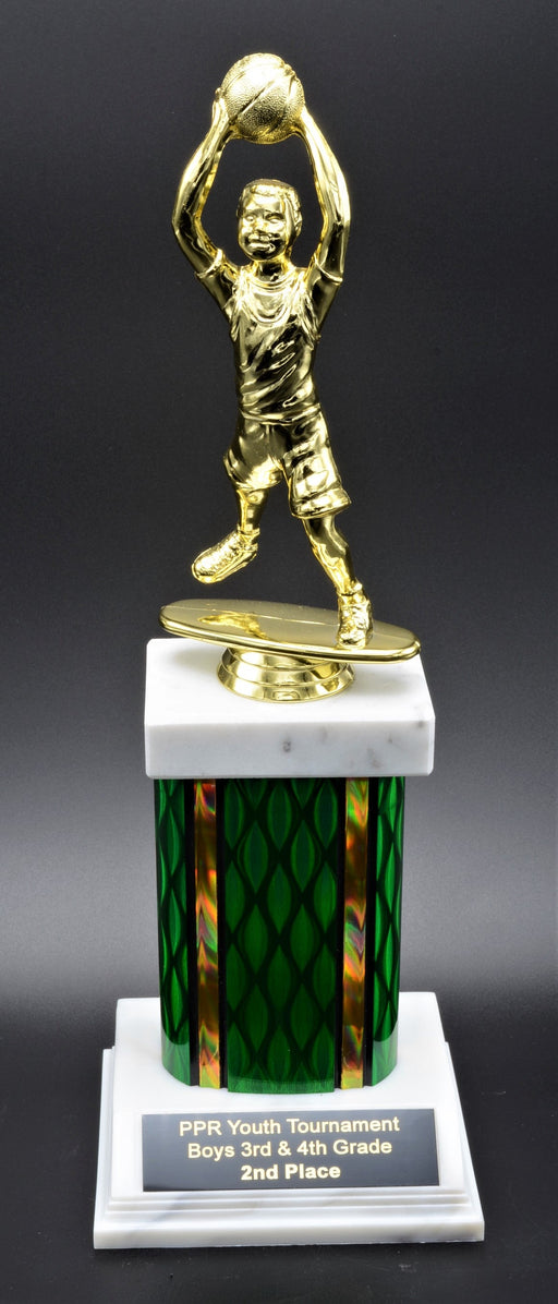 Trophy with Rectangular column