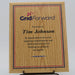 Economy Light Oak PB Plaque with Full Color Printing