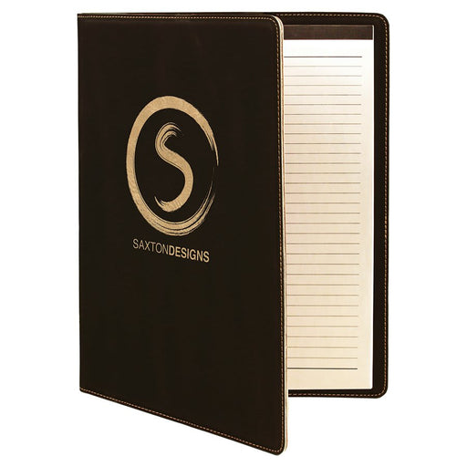 Leatherette Portfolio with Lined Notepad