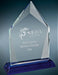 Crystal Halo Peak Award with Blue or Black Base