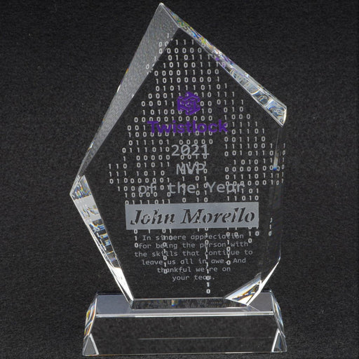 Apex Award Optical Crystal
