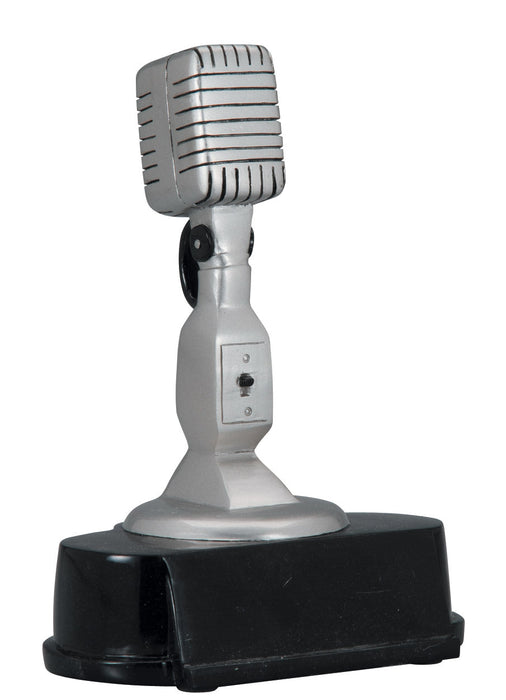Vintage Microphone Trophy Resin