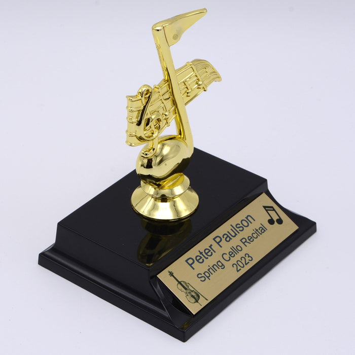 Music Note Trophy