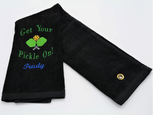 Pickleball Sports Towel - Embroidered