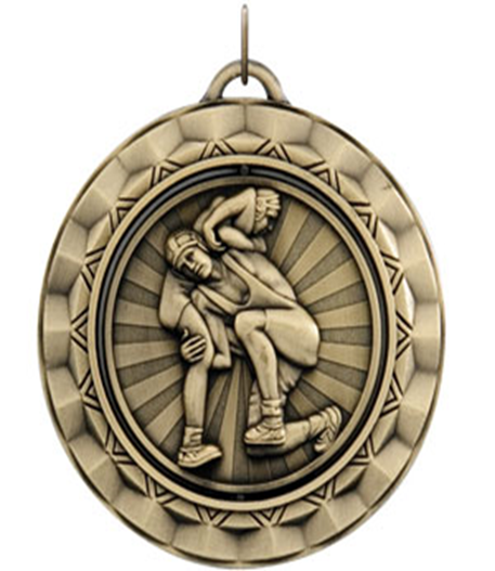 2-15/16" Spinner Medals