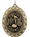 2-15/16" Music Spinner Medals